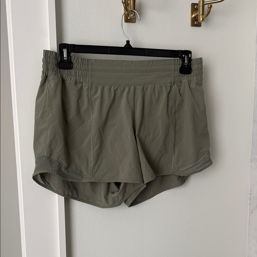Lululemon Athletica Sage Green Athletic Shorts